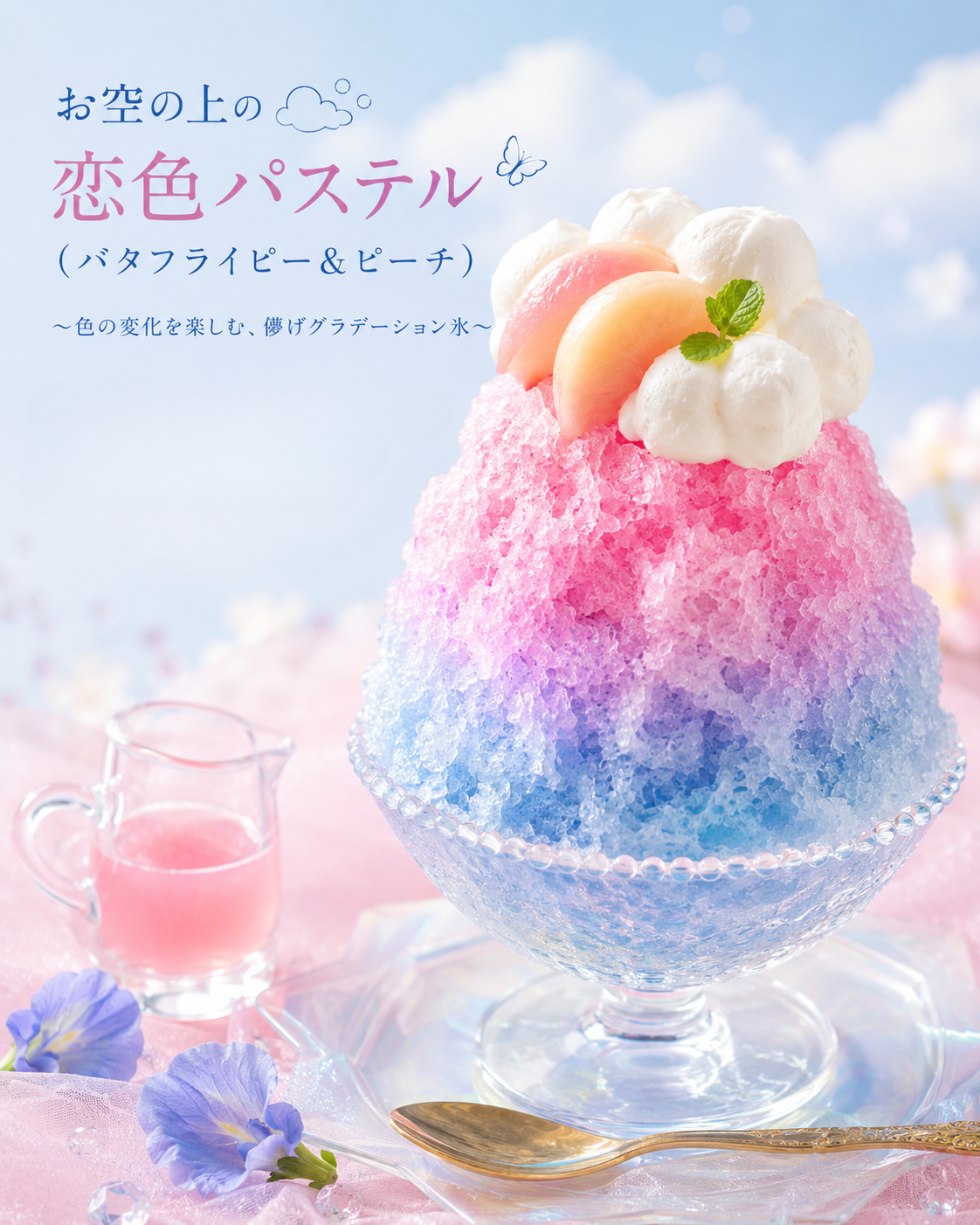 お空の上の恋色パステル